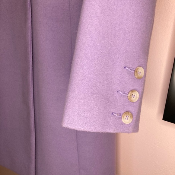Topshop Lavender Pea coat - Picture 11 of 14